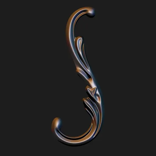 Ebony Scroll
