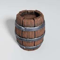 Stylized Barrel
