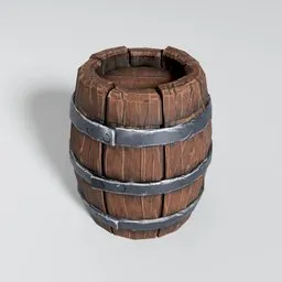 Stylized Barrel