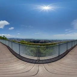 Daytime mountain corridor