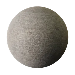 High-resolution 2K PBR smooth concrete texture for 3D materials, ideal for Blender and compatible applications.