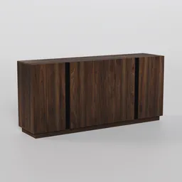 Wide 4-Door Sideboard