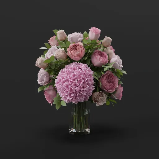 Rose and Hydrangea