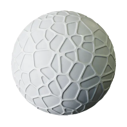 Plastic patterned panels