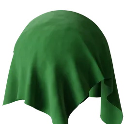 Green Woven Fabric