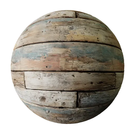 Weathered old wooden beams