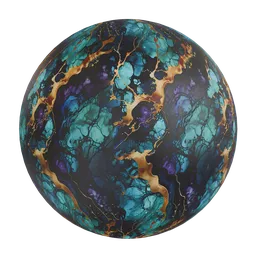 Abstract fluid art wallpaper
