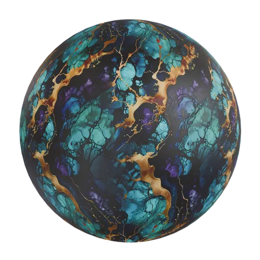 Abstract fluid art wallpaper