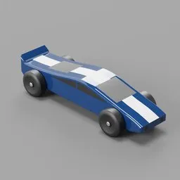 Pinewood Derby Car Toy