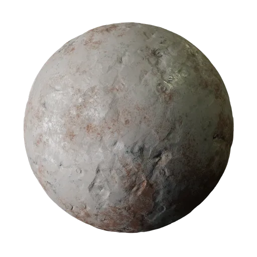 Rust Flecked Battered Iron