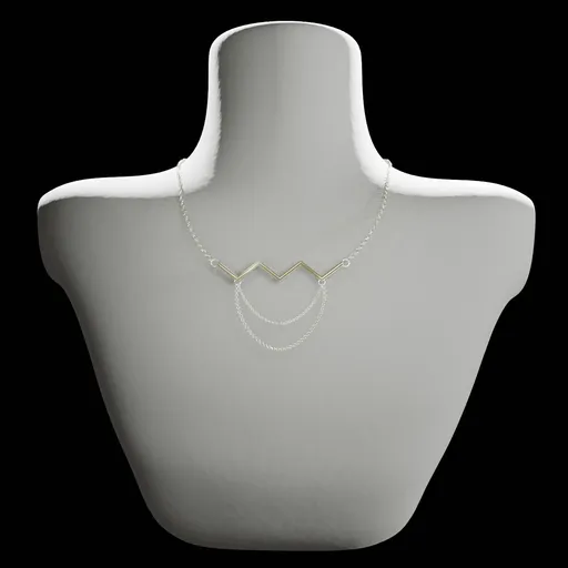 Gold pendant