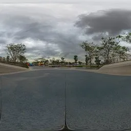 Cloudy sky on a cloudy day
