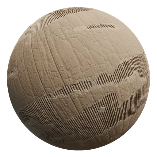 High-resolution PBR cardboard texture for Blender 3D artists, suitable for realistic paper materials in digital modeling.