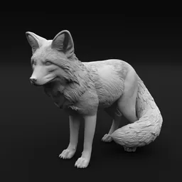 Red Fox Standing