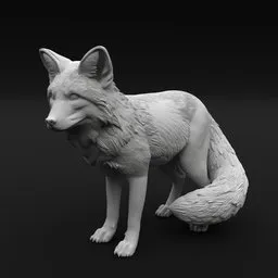Red Fox Standing