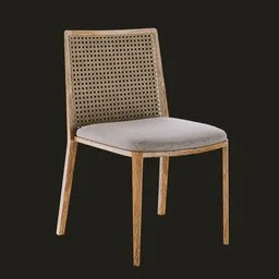 Cane Dining Chair