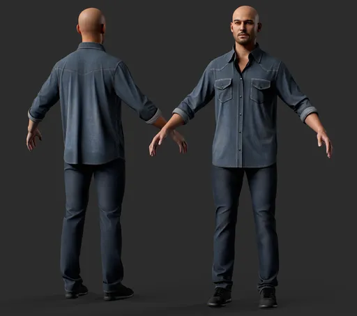 Urban Male NPC – Casual & Smart Casual
