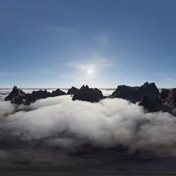 Rocky Peaks Terrain Sunny