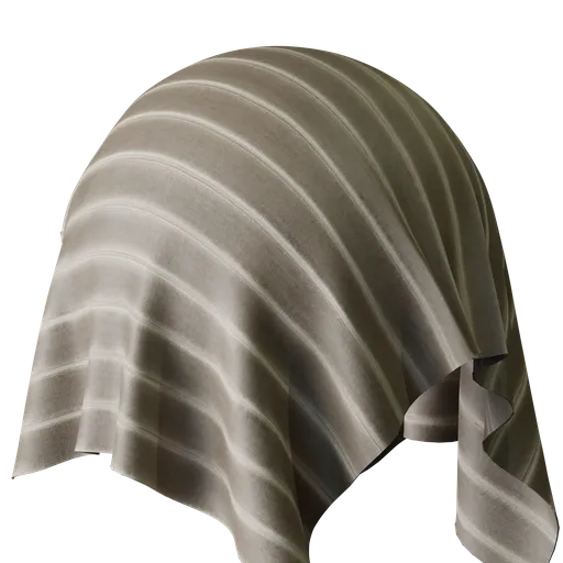 Stripe Natural Velvet