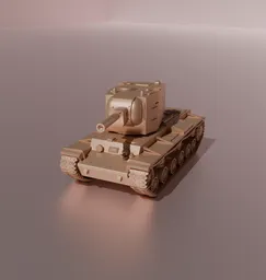 KV 2 Russian Tank