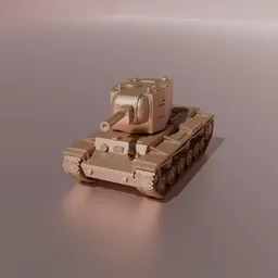 KV 2 Russian Tank