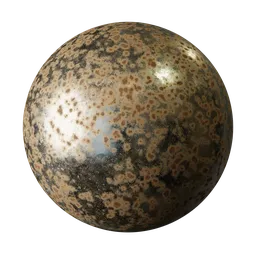 Rusty galvanized steel