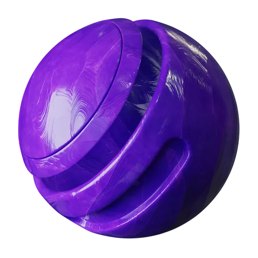 Crystal purple glass