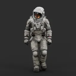 Astronaut Walking Pose