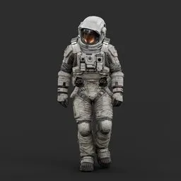 Astronaut Walking Pose