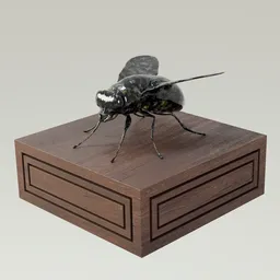 Home Decor Insects Fly Statue