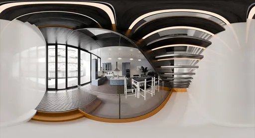 Modern Loft Kitchen Interior