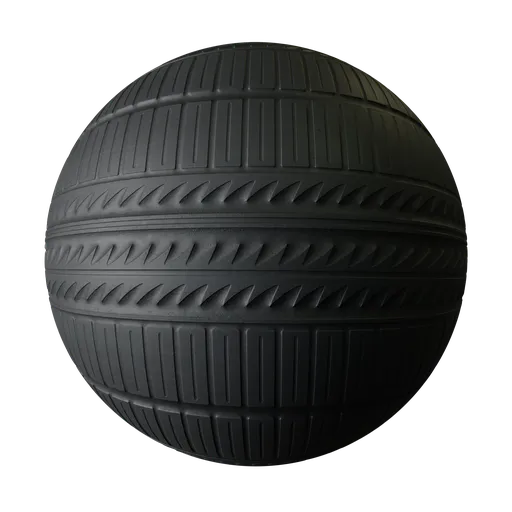Clean Angled Rib Sport Tire Rubber