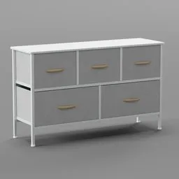 Fabric Drawer Dresser