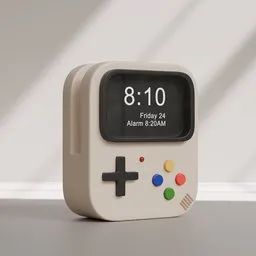 Gameboy smart watch charging stand