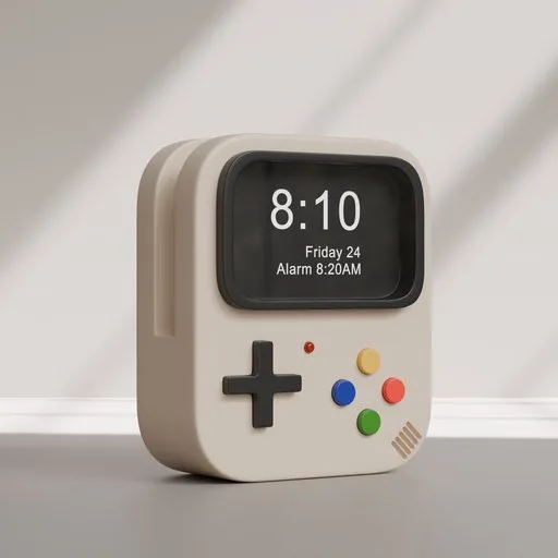 Gameboy smart watch charging stand