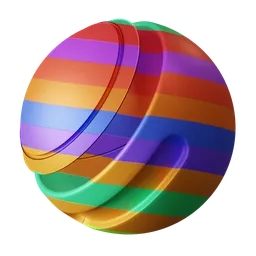 Procedural Plastic with emission