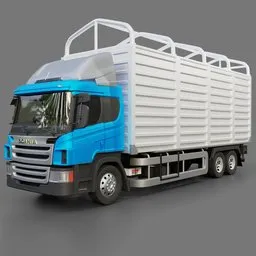 Scania P440 Cargo Truck 2013