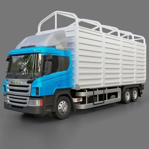 Scania P440 Cargo Truck 2013
