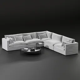 Unwind five-piece sofa