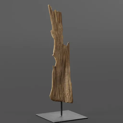 Driftwood Art sculpted in Blender