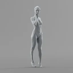 Lowpoly Female Underwear