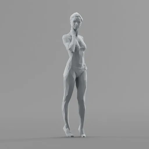 Lowpoly Female Underwear
