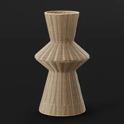 Wicker Decorative Basket Stand