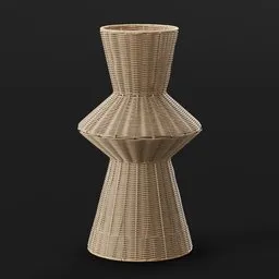 Wicker Decorative Basket Stand