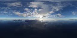 Aerial Coast Landscape Day