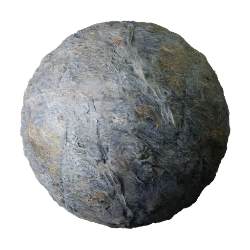 Realistic stone texture for 3D modeling, 2K PBR material with displacement and seamless tiling, suitable for Blender and other 3D apps.