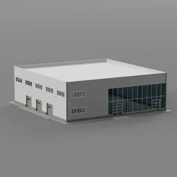 Modern Commercial Building Exterior