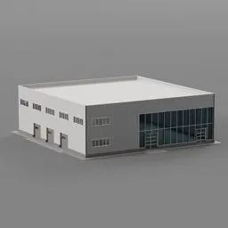 Modern Commercial Building Exterior