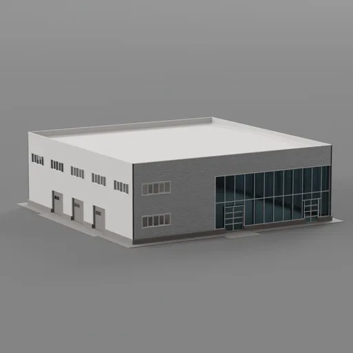 Modern Commercial Building Exterior