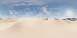 Desert HDRI Sand Dunes Sky